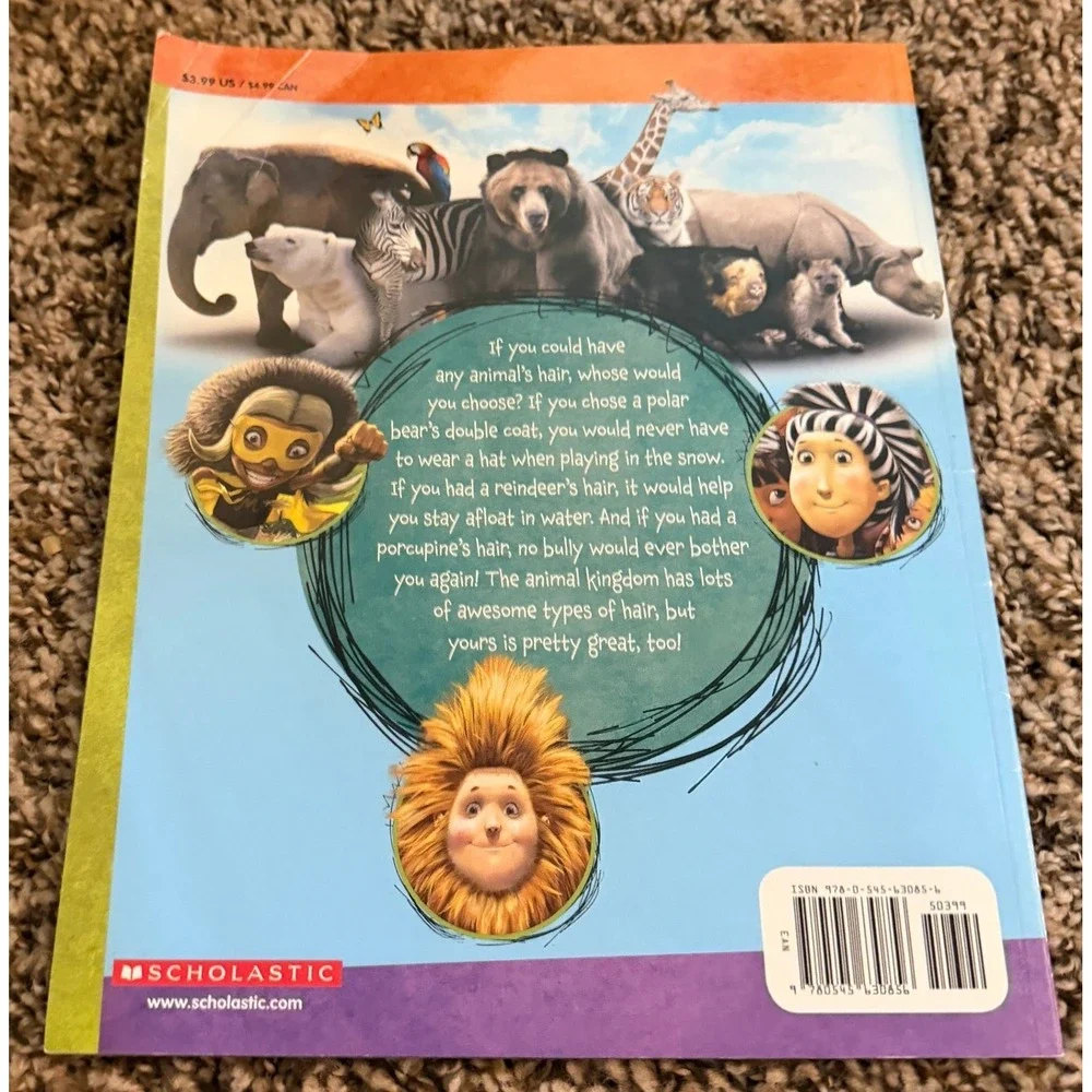 Scholastic-What If You Had Animal Teeth? & What If Yo Had Animal Hair? Books
